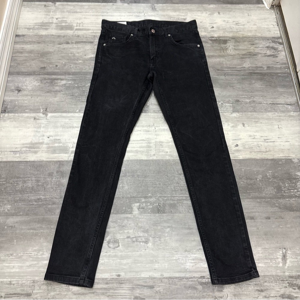Lindeberg Men’s Black Slim Fit Stretch Jeans Size 31x32